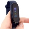 N39 Zegarek opaska SmartBand M8 wygodny sylikonowy pasek granatowy
